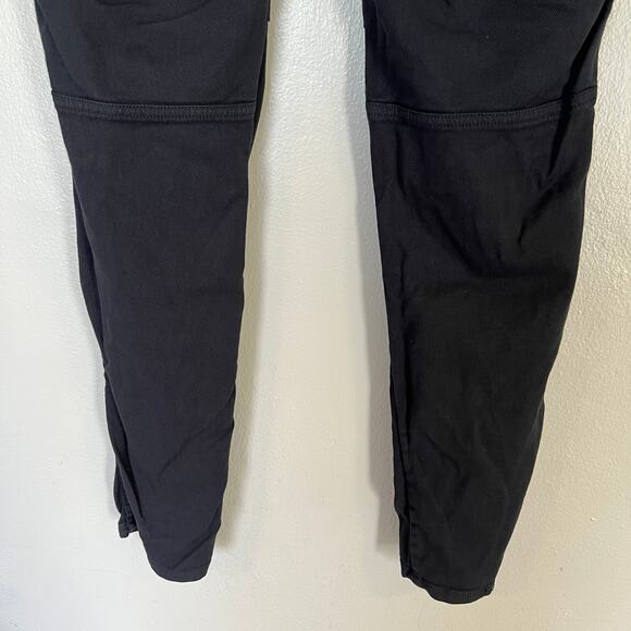 James Perse Pants Soft Drape Black Drawstring Waist Cotton Modal Women 1 S Small - Picture 9 of 16